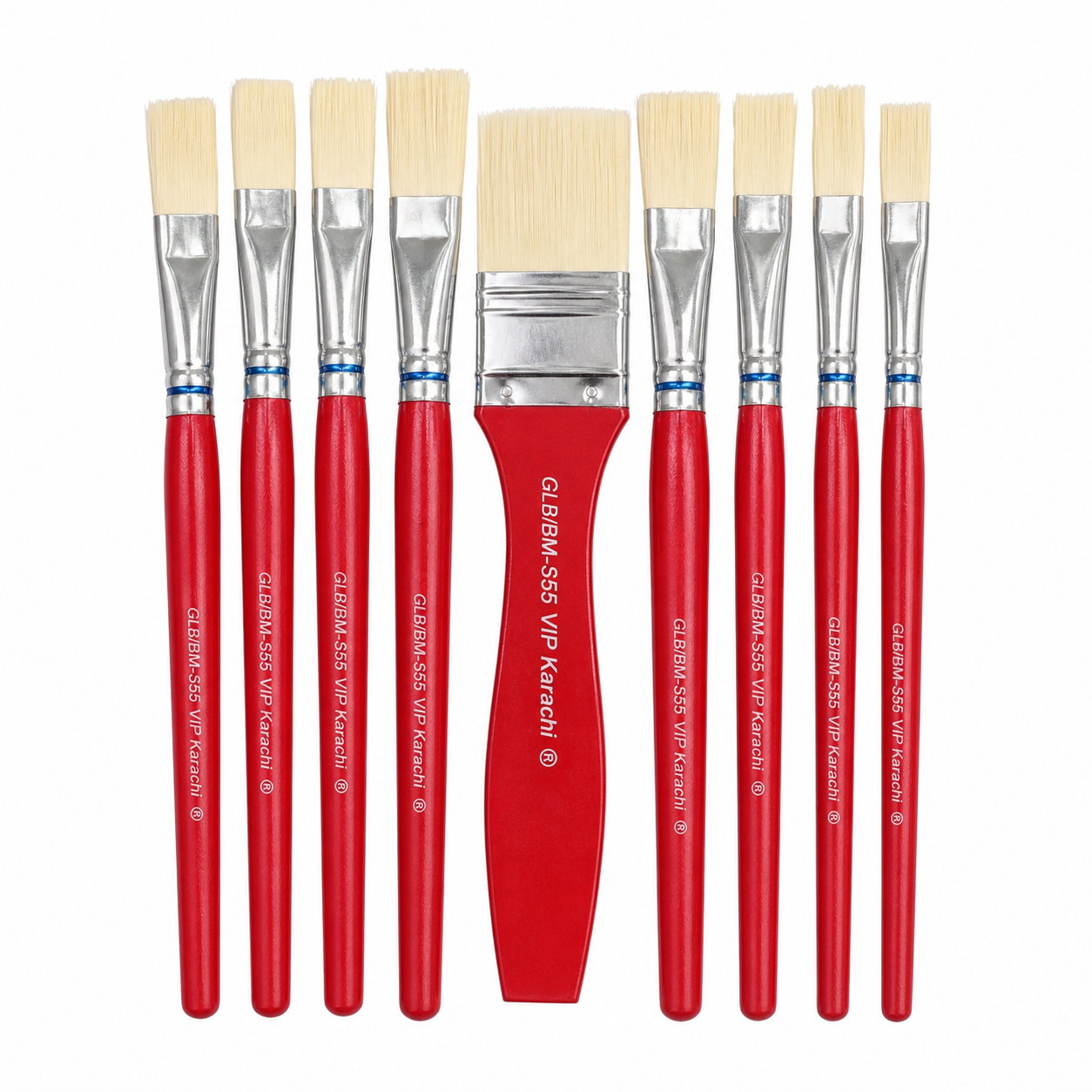 Paint Brush Wares 9-Pass Premium Quality Art Painting Brushes