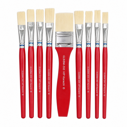 Paint Brush Wares 9-Pass Premium Quality Art Painting Brushes