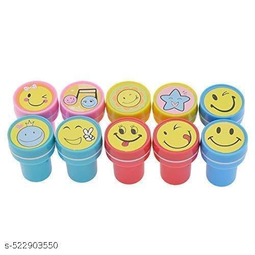 Set of 10pcs Appreciation Stamps star smiling face, nice work etc Kids Stamp Set Motivation Sticker School Scrapbooking Stamp DIY Teachers Self Inking Praise Reward Stamps For Scrapbooking