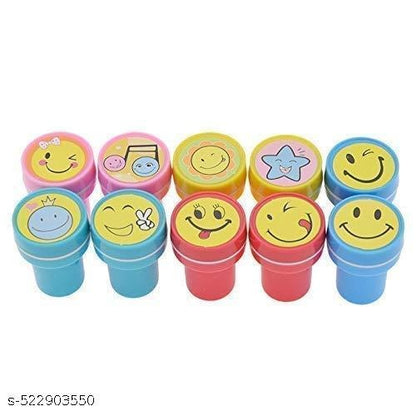 Set of 10pcs Appreciation Stamps star smiling face