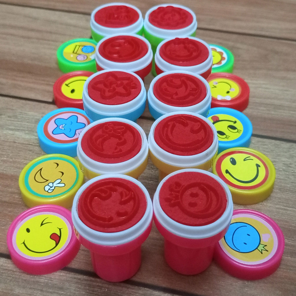 Set of 10pcs Appreciation Stamps star smiling face, nice work etc Kids Stamp Set Motivation Sticker School Scrapbooking Stamp DIY Teachers Self Inking Praise Reward Stamps For Scrapbooking