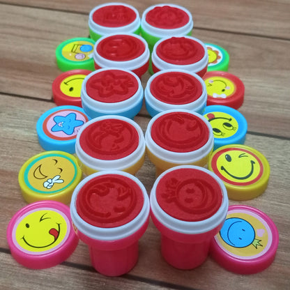 Set of 10pcs Appreciation Stamps star smiling face