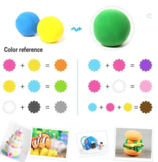 Super Clay for Kids Non-Toxic 12 Different Color