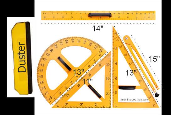 Teacher Math Geometry Set
