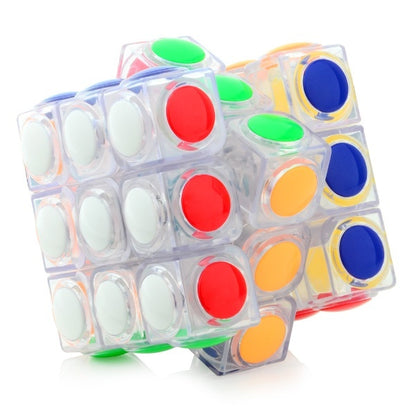 Rubian Rubic Magic Cube Transparent Body