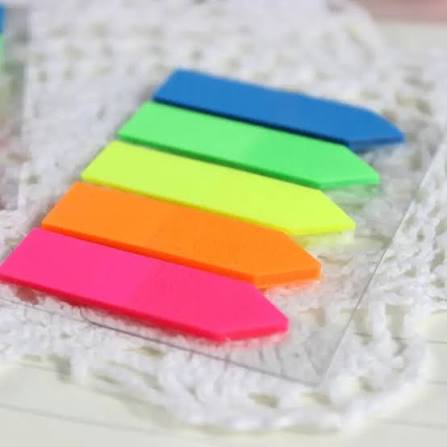 Arrow Shape Sticky Notes
