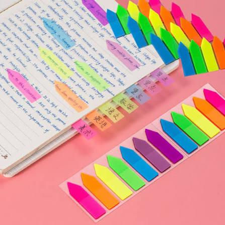 Arrow Shape Sticky Notes