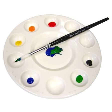 Paint Color Mixing Palette for Arcylic and Watercolor