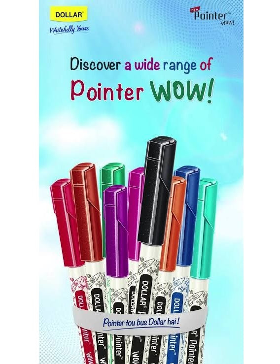 Dollar Pointer WOW PEN Multi 10 PIECES