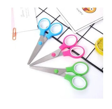 Mini Scissors, For, School Customized Design Floral Printing Blades Small Scissors - Mini