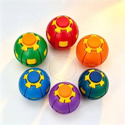 Spinner Ball Fidget Toy, PRE-Booking Press-to-Spin